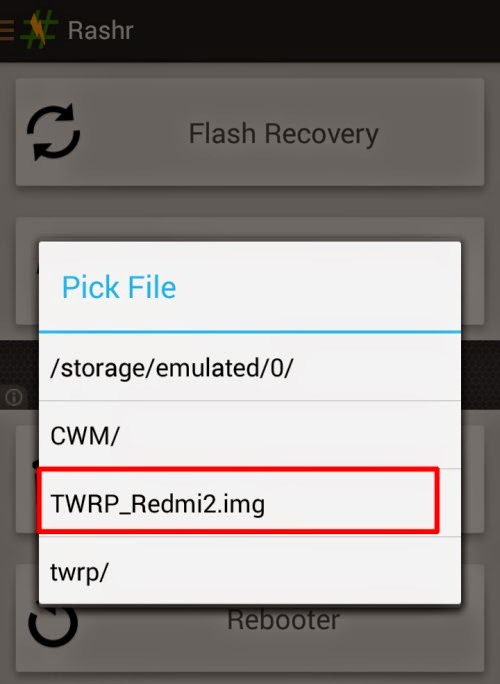 flash twrp max c2 rashr