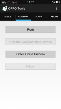 Tombol Root Pada Oppo Tools