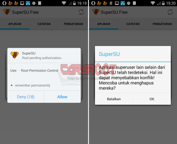 root permission supersu