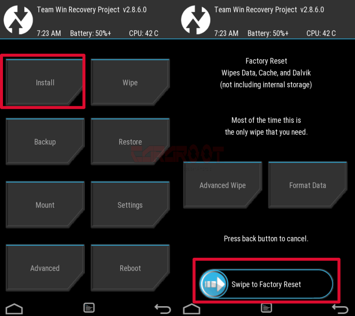 Gambar Cara Install Custom ROM Samsung Galaxy S5 di Andromax C3 1