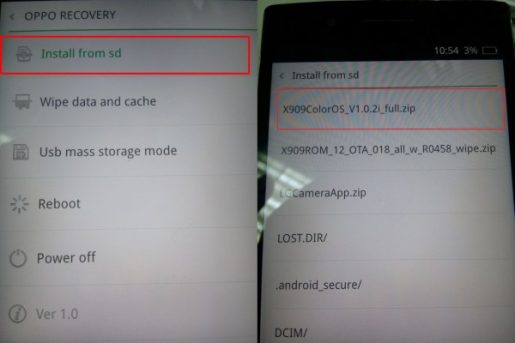 Gambar Cara Flash Oppo Neo Stuck di Logo via SDcard 3