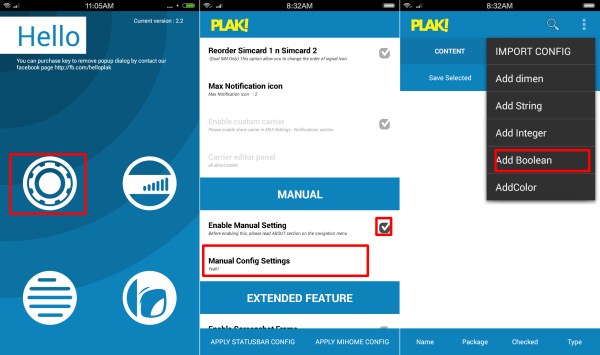 xposed plak setting