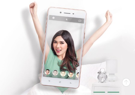 Oppo F1 selfie