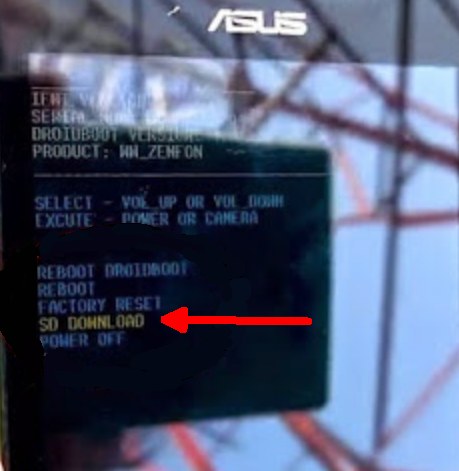 droidboot di asus zenfone 4