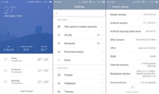 Update ROM MIUI 8 Lollipop buat Lenovo A6000