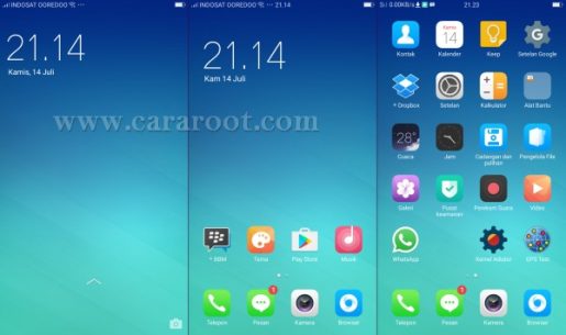 (Port) ROM Oppo ColorOS 3.0 Lenovo A6000/A6000+ Android 5