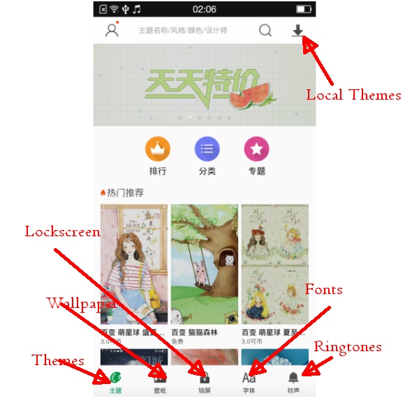 Cara Install Theme Store China Oppo Hape4g