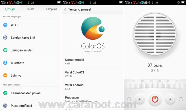 ROM OPPO ColorOS Andromax A