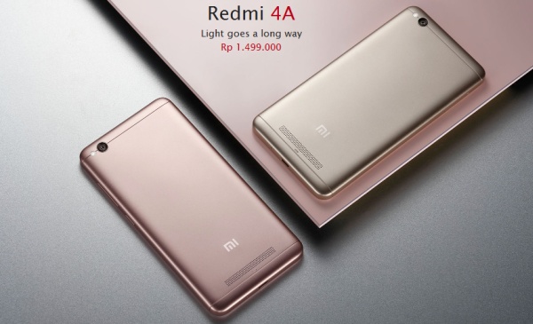 Gambar Redmi 4A Bergaransi Resmi Sudah Bisa di Pesan 1