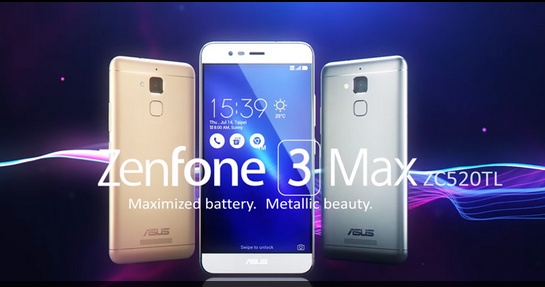 Gambar Spesifikasi Lengkap ASUS Zenfone 3 Max dengan Chipset Snapdragon 1