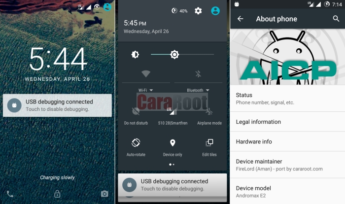 Gambar Custom ROM Android Ice Cold Project (AICP) 11 untuk Andromax E2 (VOLTE) 1