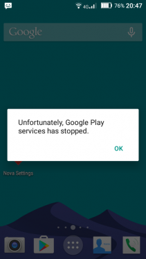 Menghilangkan Notifikasi Error Google Play Service Di Marshmallow Screenshot_20170403-204735-211x375