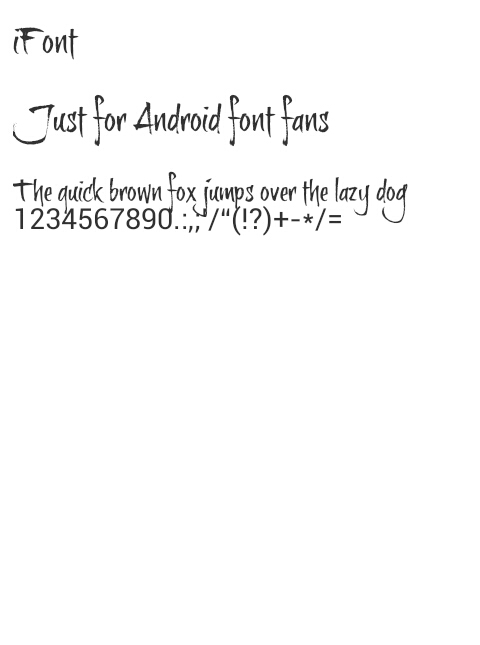 Gambar Brush itz Font For Vivo 1