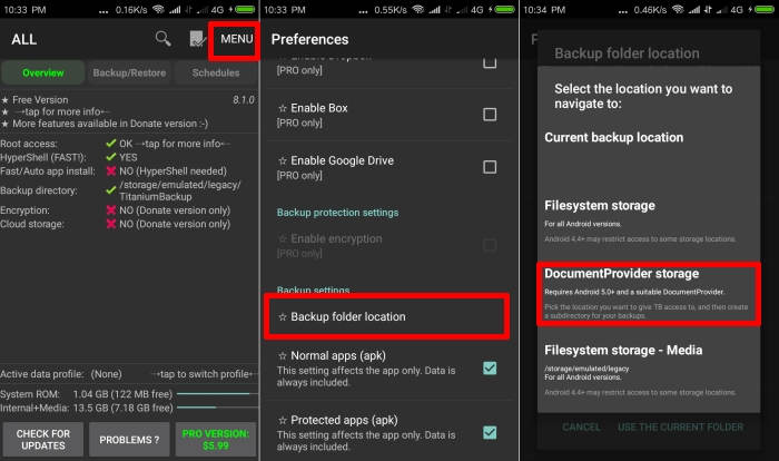 Gambar Fix Titanium Backup Tidak Bisa Backup dan Restore di MIUI 9 1