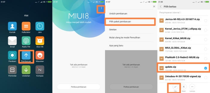 Cara Install TWRP Di Redmi 2 Kitkat Dan Lollipop Tanpa PC