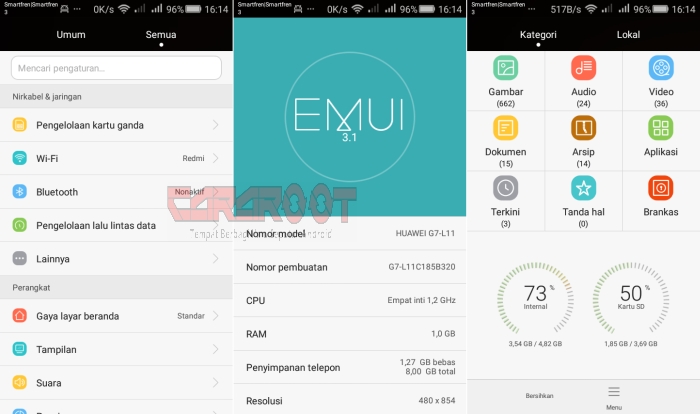 install ROM huawei emui Androamx Qi