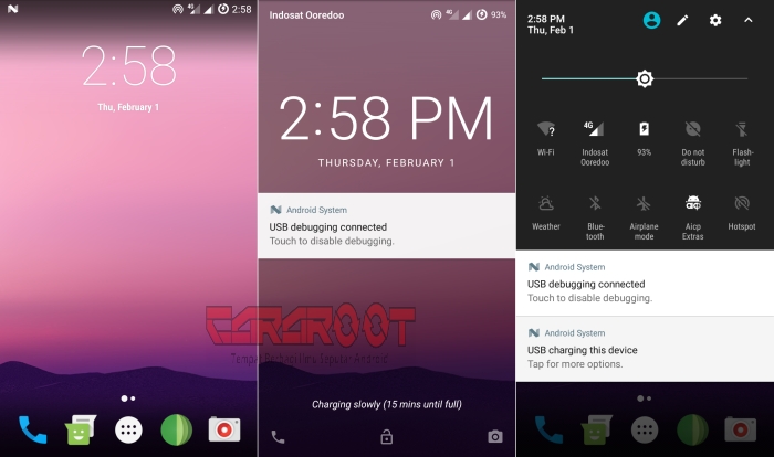 Gambar Cara Install ROM AICP Nougat di Redmi 2 1