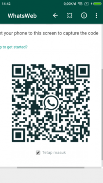 Barcode Scanner Whatsapp