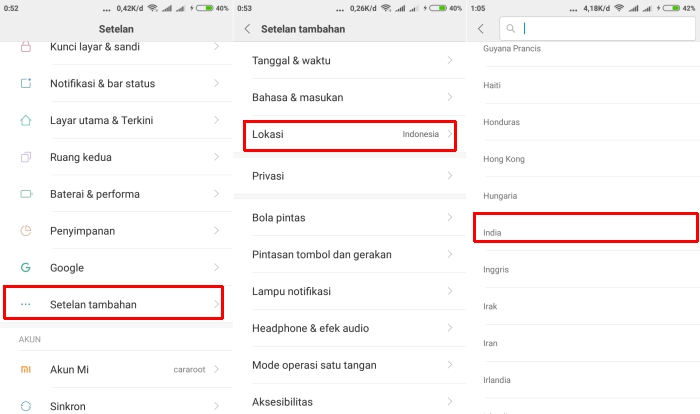 Cara Mengganti Font Xiaomi Redmi 5A dan Redmi Note 5A MIUI 