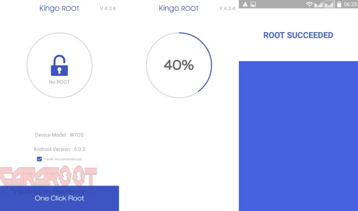 Root Dengan Kingoroot Berhasil