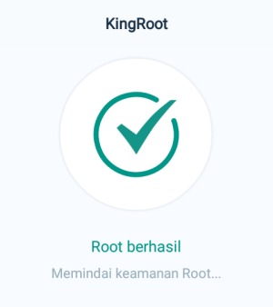 Root Dengan Kingroot Berhasil