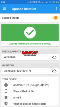 Aplikasi Xposed Installer