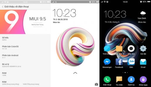 Gambar Beberapa Tema Oppo ColorOS 7