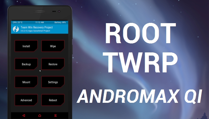 Cara Root dan Install TWRP Andromax Qi (Lengkap dan Detail