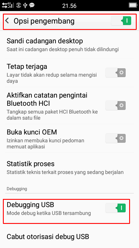 Cara Mengaktifkan USB Debugging di Hp Oppo Bisa Semua Tipe | CaraRoot.com