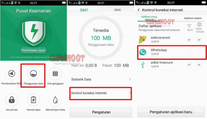 Cara Menonaktifkan Whatsapp Sementara Oppo