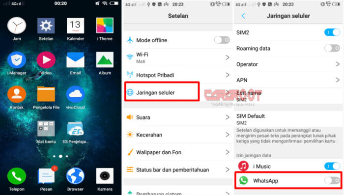 Cara Menonaktifkan Whatsapp Sementara Di Hp Android Tanpa Aplikasi