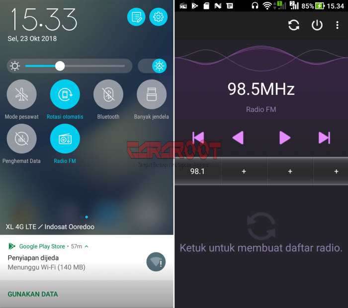 Gambar Cara Menggunakan Radio FM di Asus Zenfone 4 Max 1