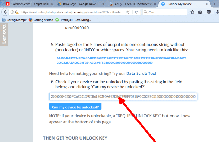 Paste Check Key UBL