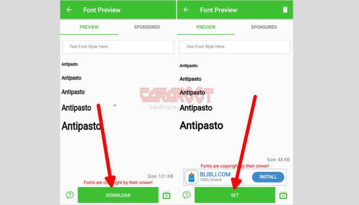 download font Realme