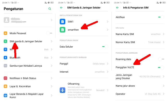 Cara Mengaktifkan Volte Hp Realme