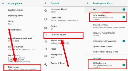 Mengaktifkan USB Debugging Xiaomi