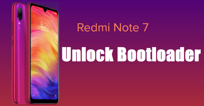 Gambar Cara Unlock Bootloader (UBL) Redmi Note 7 (Lavender) 1