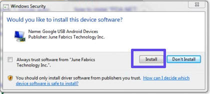 Google USB Driver