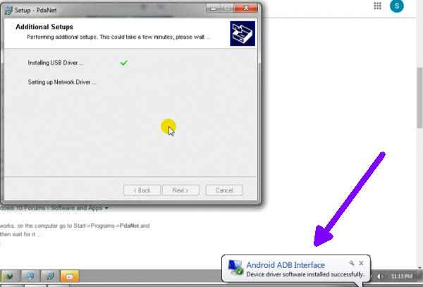 USB Drivers Sukses Terinstall Di PC