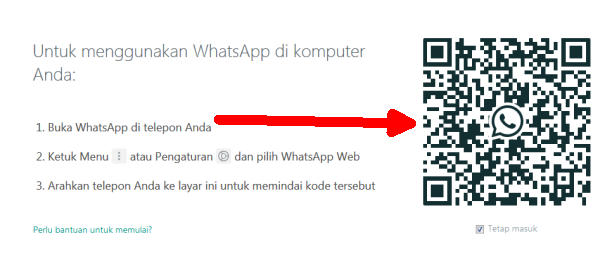 Barcode Whatsapp Web