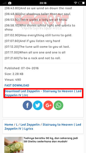 Download lirik lagu syair info Hp Xiaomi 