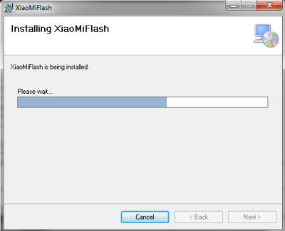 Installing Mi Flash Xiaomi
