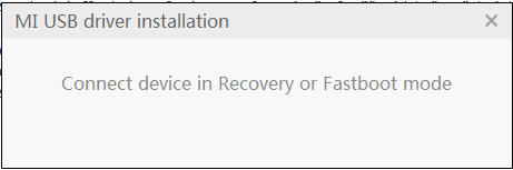 Fastboot Mode Xiaomi