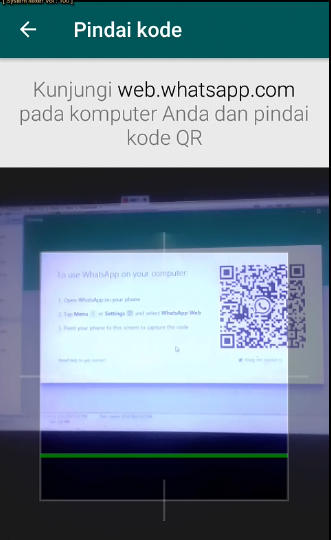 Scan Barcode Whatsapp Web