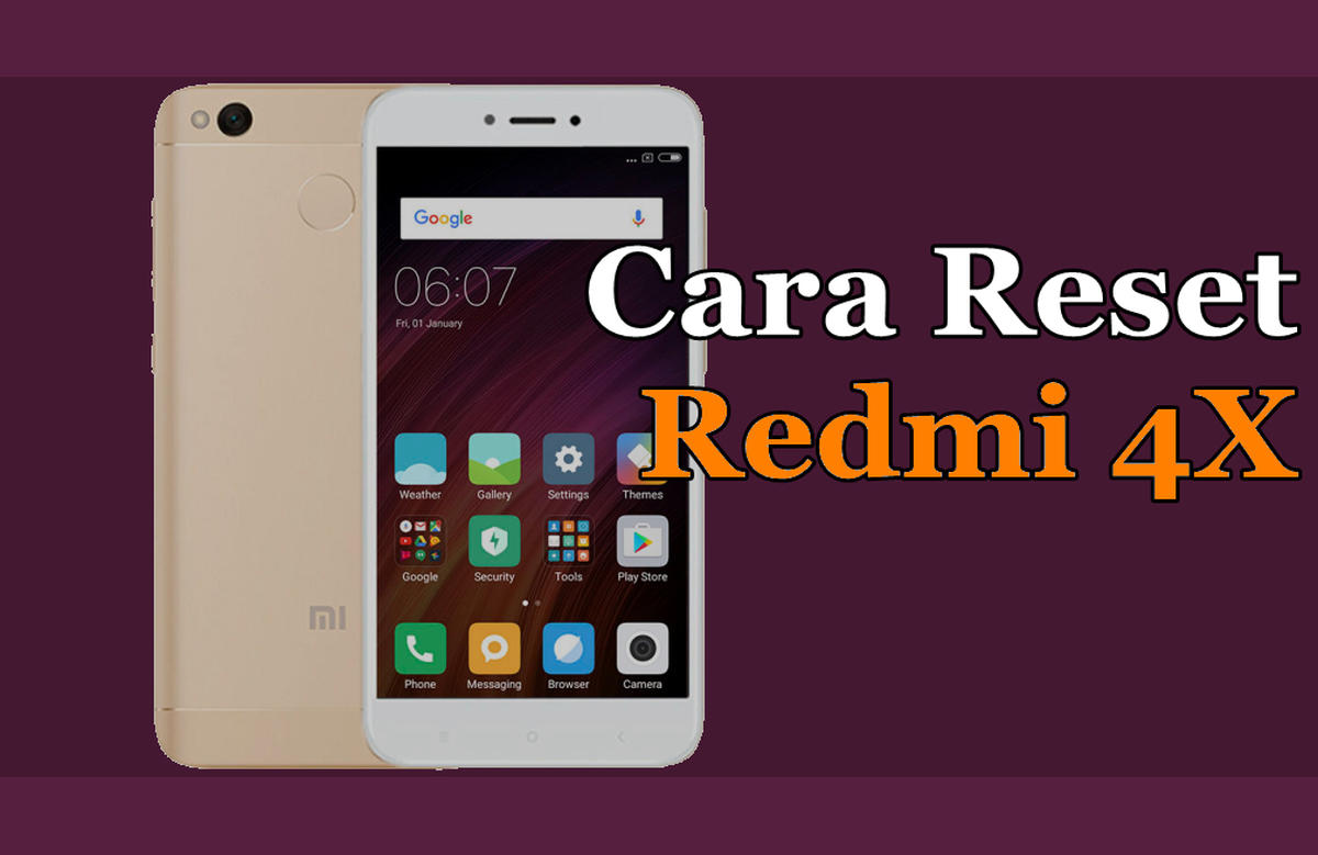 Cara Hard Reset Xiaomi Redmi 4X Melalui Mi Recovery Mudah dan Praktis