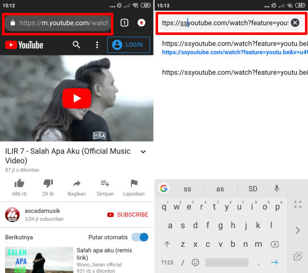 edit url youtube