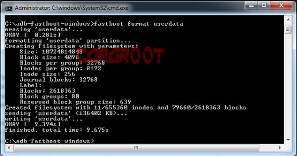 Cara Reset Hp Xiaomi via Fastboot