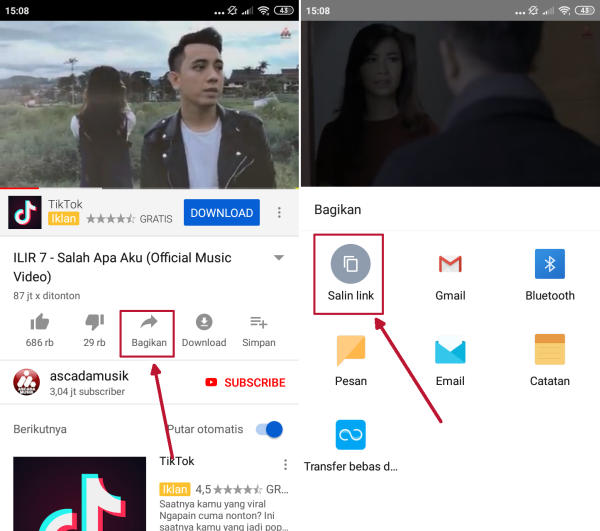Salin Link Youtube