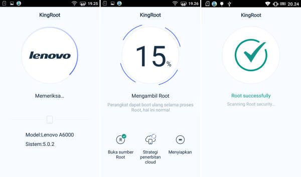 Cara Root Lenovo A6000 Kingroot