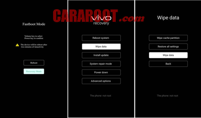 Cara Hard Reset Vivo Lewat Recovery